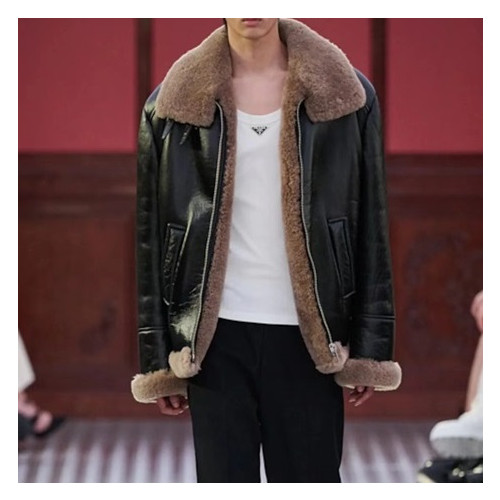 프라다 남성 캐쥬얼 블랙 자켓 - Prada Mens Black Jackets - pra02896x