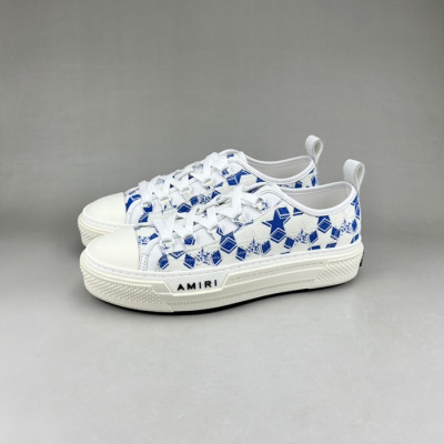 아미리 남/녀 블루 스니커즈 - Amiri Unisex Blue Sneakers - amir0393x