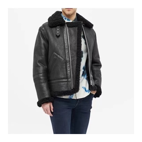 아크네 남성 블랙 가죽 자켓 - Acne Sstudios Mens Black Jackets - ace0167x