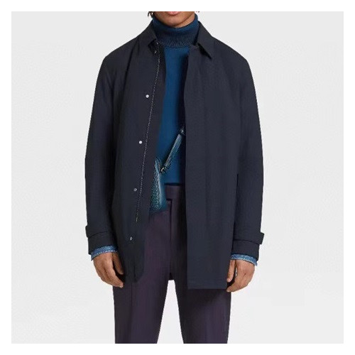 에르메네질도 제냐 남성 네이비 코트 - Ermenegildo Zegna Mens Navy Coats - zeg0429x