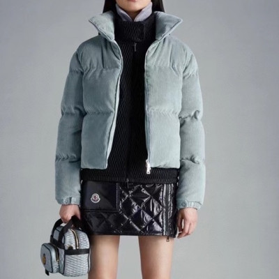 몽클레어 여성 덕다운 블루 패딩 - Moncler Womens Blue Padding - Mo08x