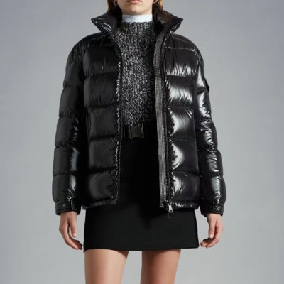 몽클레어 여성 구스다운 블랙 패딩 - Moncler Womens Black Padding - Mo09x