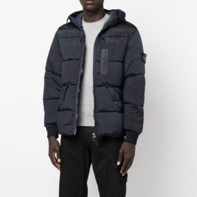 스톤아일랜드 남성 네이비 구스다운 패딩 - Stone Island Mens Navy Padding - sto0525x