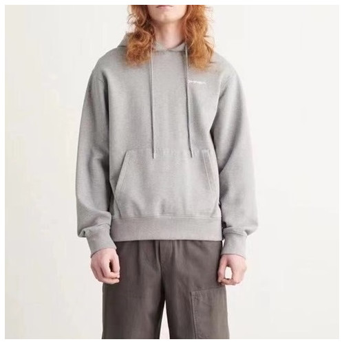 오프화이트 남성 캐쥬얼 그레이 후드티 - Off-white Mens Gray Hoodie - off0878x