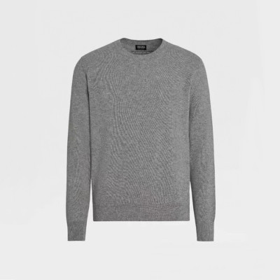 에르메네질도 제냐 남성 그레이 니트 - Ermenegildo Zegna Mens Gray Knits - zeg0436x