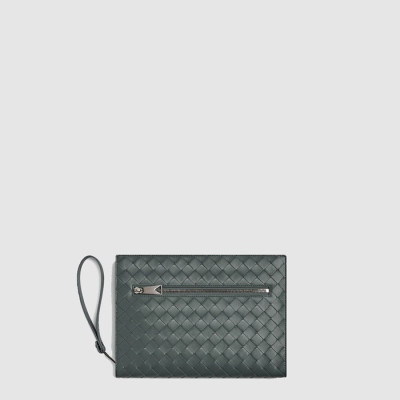 보테가 베네타 남성 네이비 클러치 - Bottega veneta Mens Navy Clutch - bv0470x