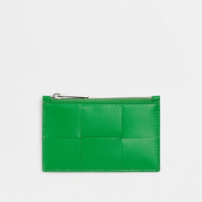 보테가베네타 남성 그린 카드 지갑 - Bottega Veneta Mens Green Card Wallets - bv0490x