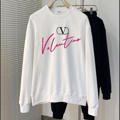 발렌티노 남성 모던 화이트 맨투맨 - Valentino Mens White Tshirts - Val035x