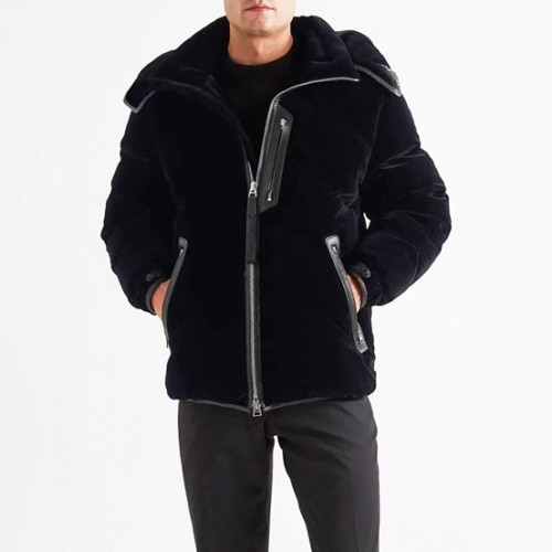 톰포드 남성 네이비 구스다운 패딩 - Tom Ford Mens Navy Padding - tof34x