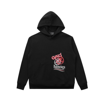 구찌 남/녀 트렌디 블랙 후드티 -  Gucci Unisex Black Hoodie - gu48x