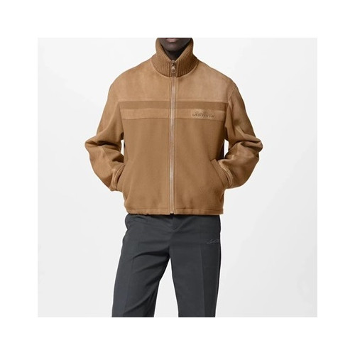 루이비통 남성 카멜 가죽 자켓 - Louis vuitton Mens Camel Jackets - lv140x