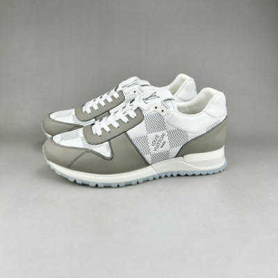 루이비통 남성 그레이 스니커즈 - Louis vuitton Mens Gray Sneakers - lv158x