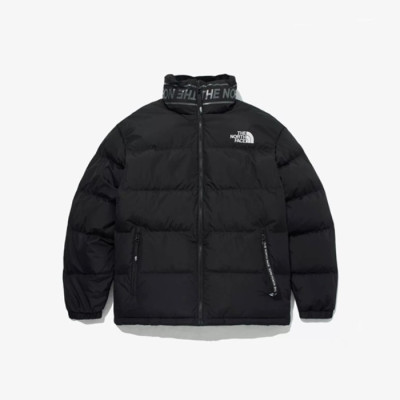 노스페이스 남/녀 블랙 구스다운 패딩 - The North Face Unisex Black Padding - nor0296x