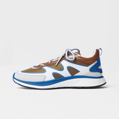 에르메네질도 제냐 남성 카멜 스니커즈 - Ermenegildo Zegna Mens Camel Sneakers - zeg446x