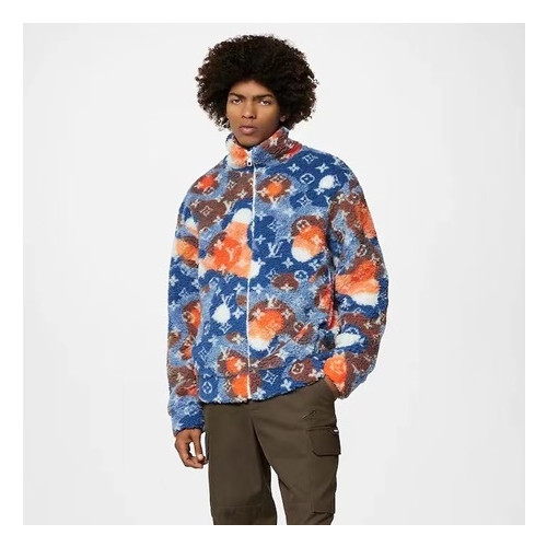 루이비통 남성 블루 자켓 - Louis vuitton Mens Blue Jackets - lv176x