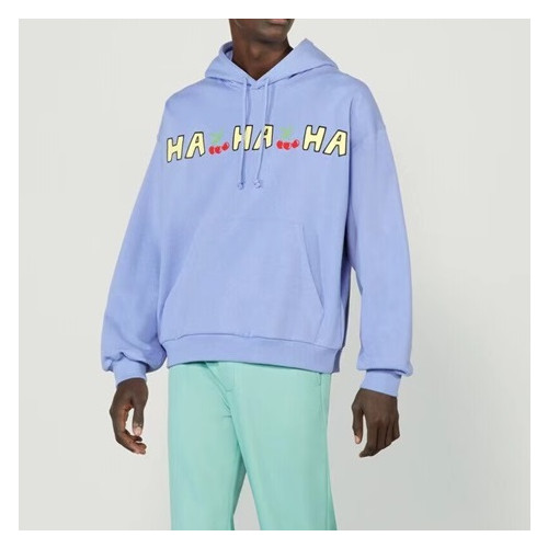 구찌 남/녀 트렌디 퍼플 후드티 -  Gucci Unisex Purple Hoodie - gu77x