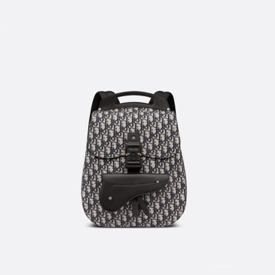 디올 남성 오블리크 백팩 - Dior Mens Oblique Backpack - di102x