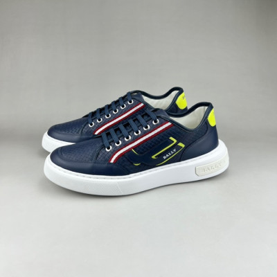 발리 남성 네이비 스니커즈 - Bally Mens Navy Sneakers - bal162x