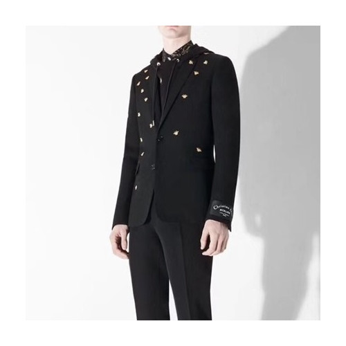 디올 남성 블랙 슈트 자켓 - Dior Mens Black Suit Jackets - di129x
