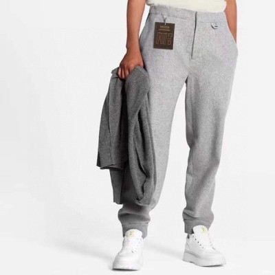 루이비통 남성 캐쥬얼 그레이 팬츠 - Louis vuitton Mens Gray Pants - lv203x