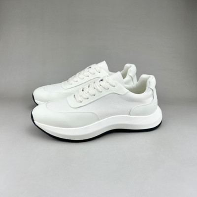 에르메스 남성 클래식 화이트 스니커즈 - Hermes Mens White Sneakers - her0933x