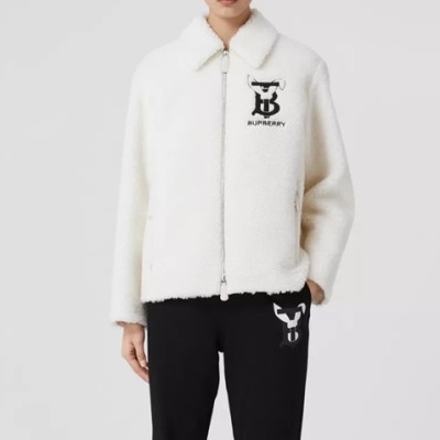 버버리 남/녀 모던 화이트 자켓 - Burberry Unisex White Jackets - bu27x