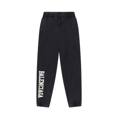 발렌시아가 남성 캐쥬얼 블랙 팬츠 - Balenciaga Mens Black Pants - ba30x