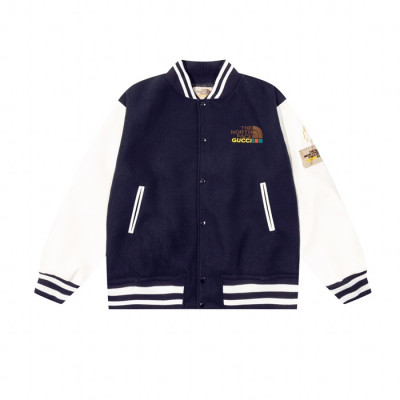 구찌 남/녀 캐쥬얼 네이비 자켓 - Gucci Unisex Navy Jackets - gu112x