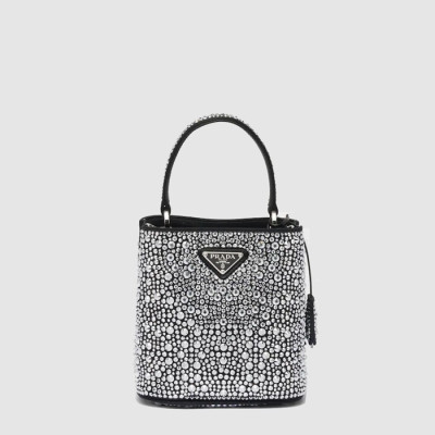 프라다 여성 파니에 새틴 백 - Prada Womens  Pannier Satin Bag - pr68x