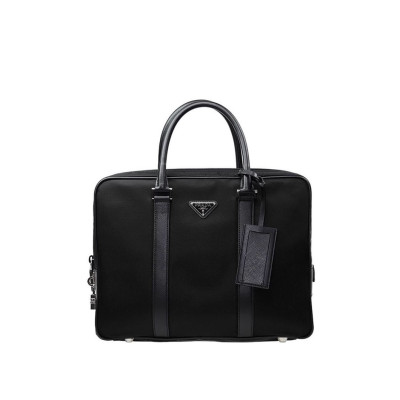 프라다 남성 블랙 서류가방 - Prada Mens Black Tote Bag - pr139x