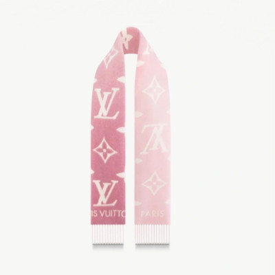 루이비통 여성 핑크 머플러 - Louis vuitton Womens Pink Muffler - lv236x