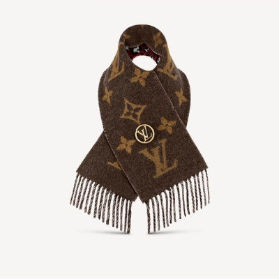 루이비통 여성 브라운 머플러 - Louis vuitton Womens Brown Muffler - lv247x