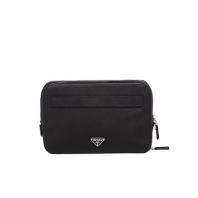 프라다 남성 블랙 클러치백 - Prada Mens Black Clutch Bag - pr261x