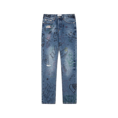 발렌시아가 남성 캐쥬얼 블루 청바지 - Balenciaga Mens Blue Jeans - ba83x