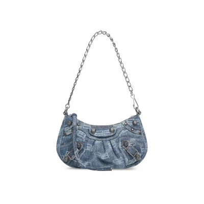 발렌시아가 여성 블루 숄더백 - Balenciaga Womens Blue Shoulder Bag - ba87x