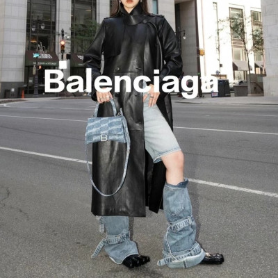 발렌시아가 여성 블루 크로스백 - Balenciaga Womens Blue Cross Bag - ba99x