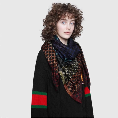 구찌 여성 레드 머플러 - Gucci Womens Red Muffler - gu127x