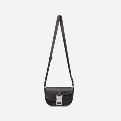 디올 남성 블랙 크로스백 - Dior Men Black Cross Bag - di195x