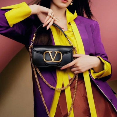 발렌티노 여성 블랙 숄더백 - Valentino Womens Black Shoulder Bag - val360x