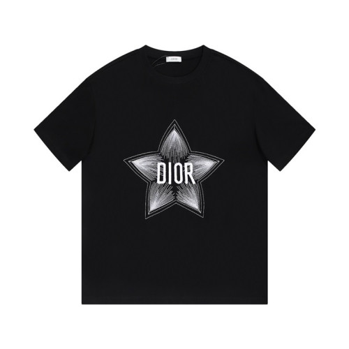 디올 남성 블랙 크루넥 반팔티 - Dior Mens Black Tshirts - di250x