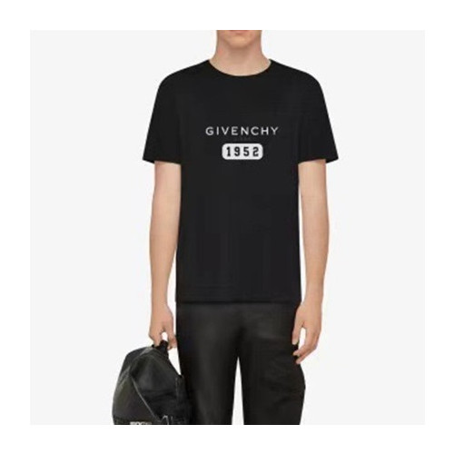 지방시 남성 크루넥 화이트 반팔티 - Givenchy Mens White Short Sleeved Tshirts - gi163x