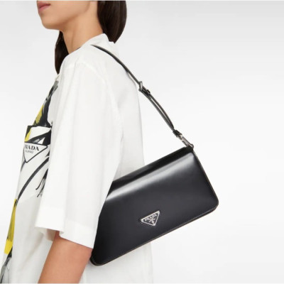 [당일배송] 프라다 브러쉬드 레더 팜므 숄더백 - pr306x