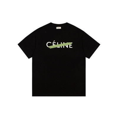 [당일배송] 셀린느 남/녀 페인팅 프린팅 반팔 티셔츠 - dd280x