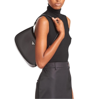 [당일배송] 프라다 클레오 브러시드 가죽 숄더백 - dd307x