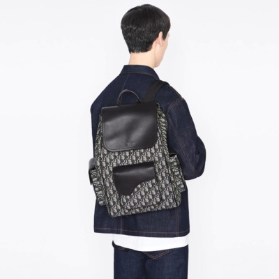 디올 남성 네이비 백팩 - Dior Mens Navy Back Pack - di305x