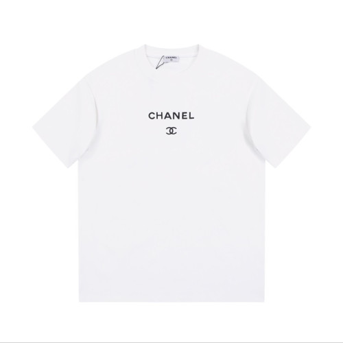 샤넬 남성 크루넥 화이트 반팔티 - Chanel Mens White Tshirts - ch60x