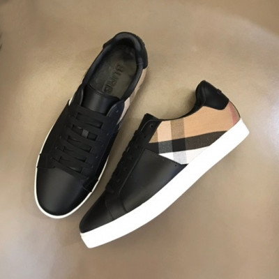 버버리 남성 블랙 스니커즈 - Burberry Mens Black Sneakers - bu102x