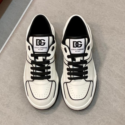 돌체앤가바나 남성 블랙 스니커즈 - Dolc& Gabbana Mens Black Sneakers - dol425x