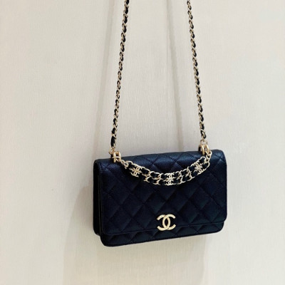 샤넬 여성 블랙 체인백 - Chanel Womens Cross Bag - ch64x