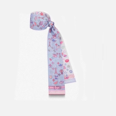 루이비통 여성 퍼플 미차 - Louis vuitton Womens Purple Scarf - acc563x